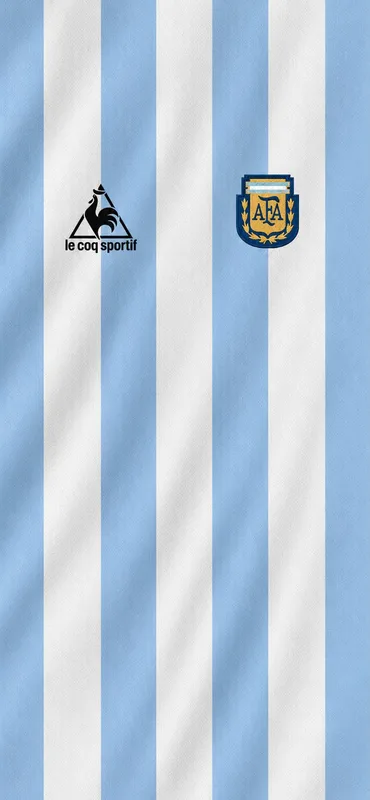 Classic Argentina AFA Kit FIFA World Cup 2026 Mobile Background