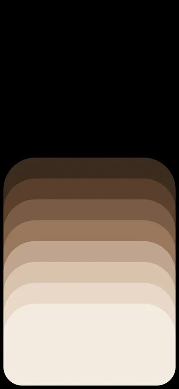 Minimalist Brown Gradient Layered Phone Wallpaper 4K