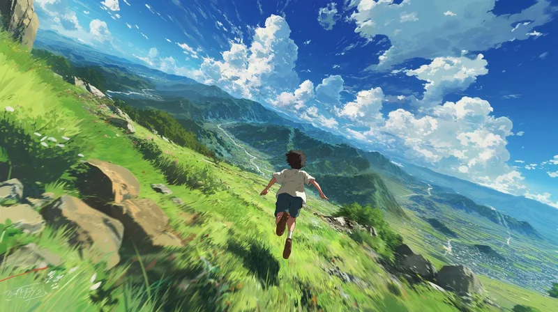 Towards The Greenery
