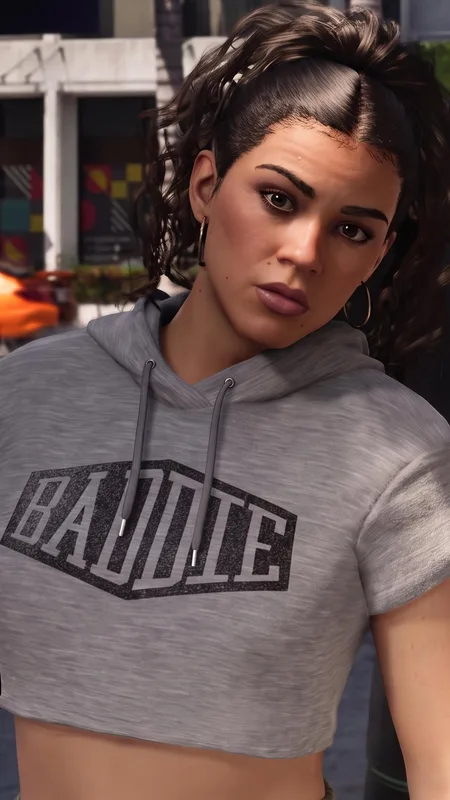 Grand Theft Auto VI Lucia Baddie Hoodie – Mobile Background HD