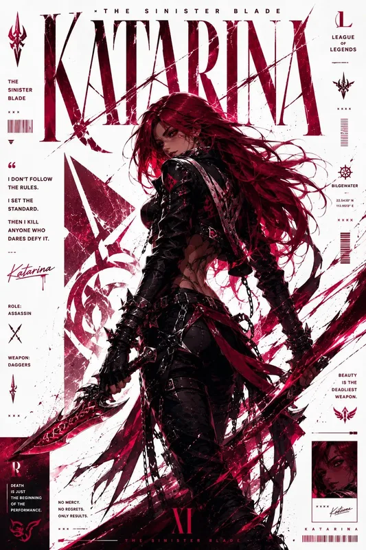 Katarina Anime Mobile Wallpaper
