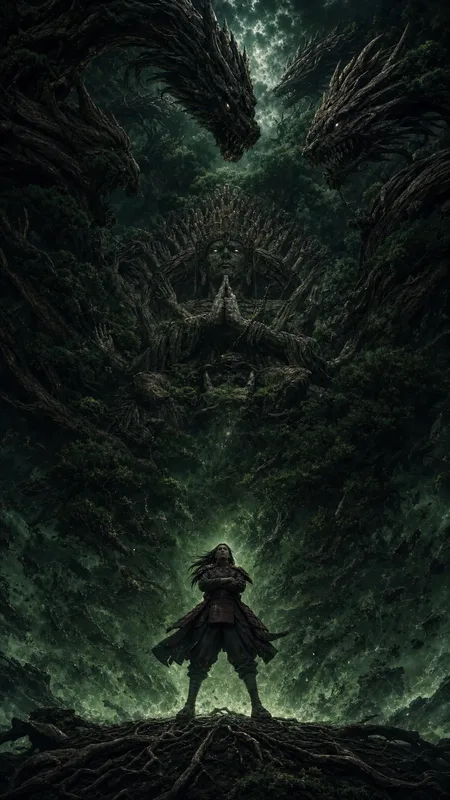 Anime Green Wallpaper