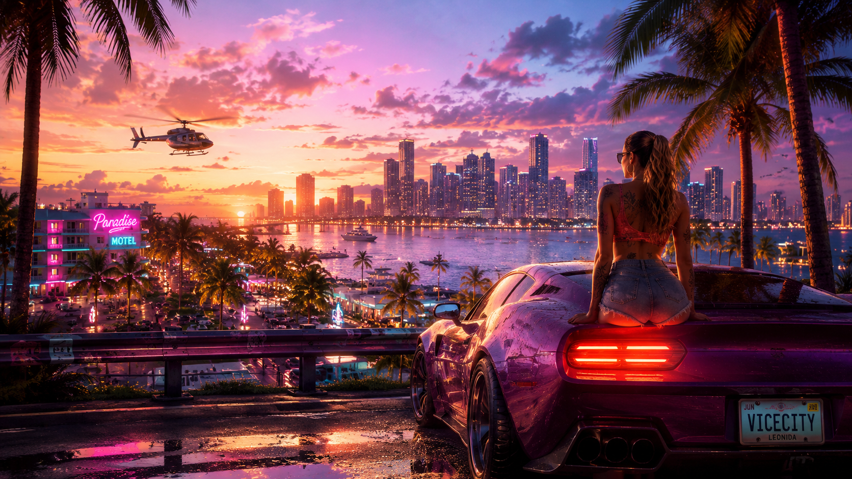 GTA 6 Vice City - Girl
