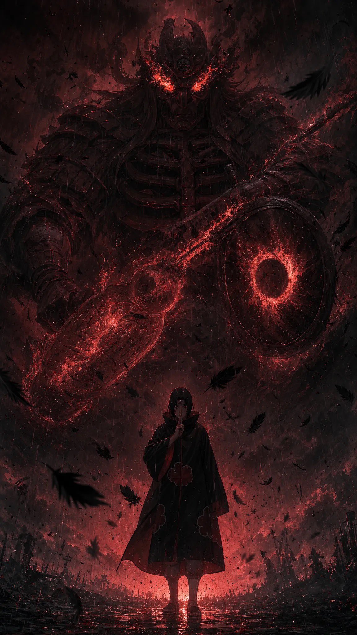 Anime Red Wallpaper