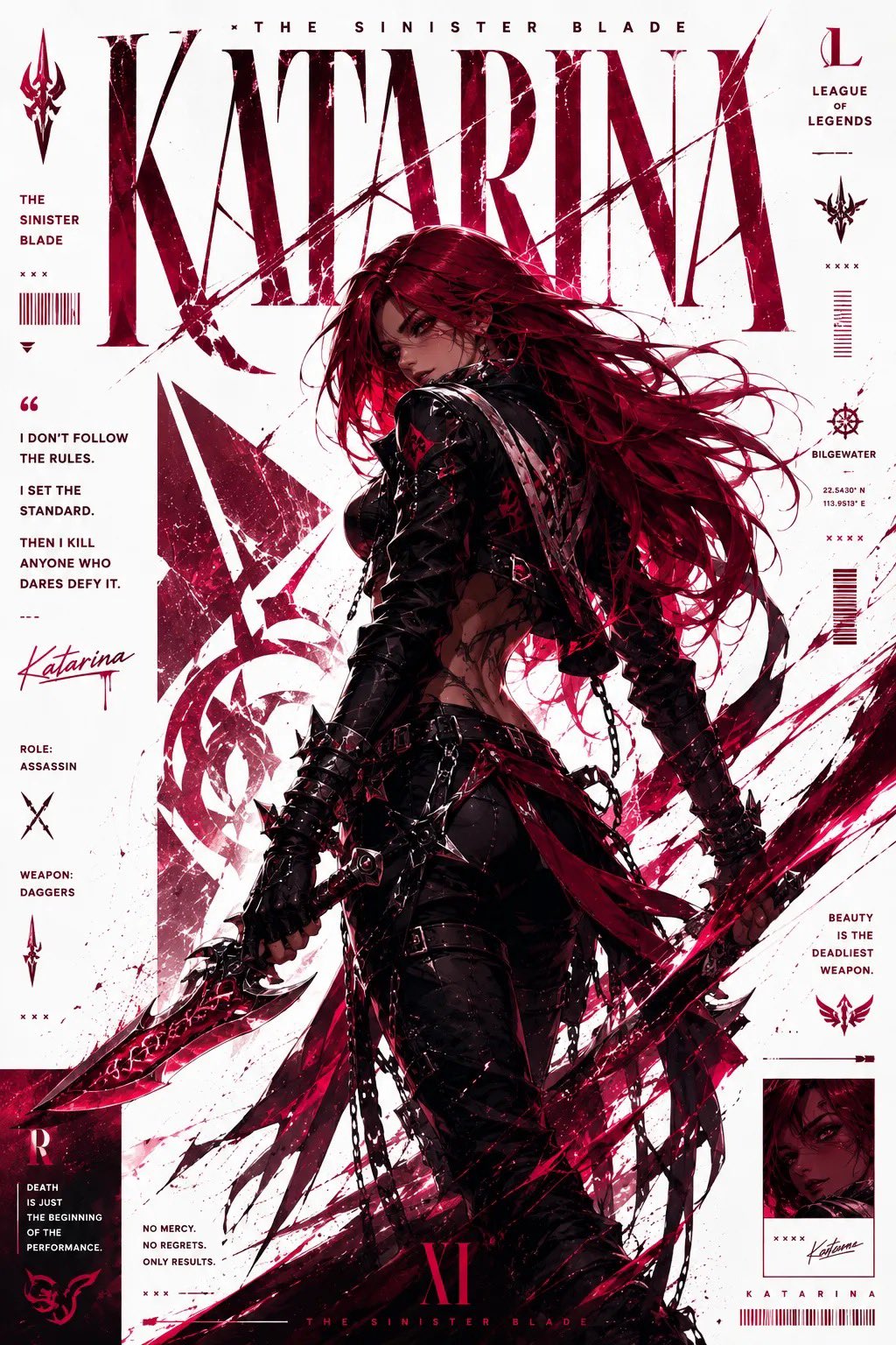 Katarina Anime Mobile Wallpaper