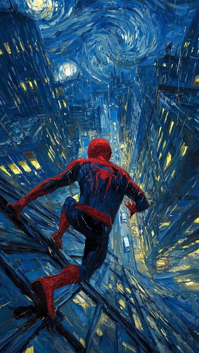 Spider-Man Paint Wallpaper