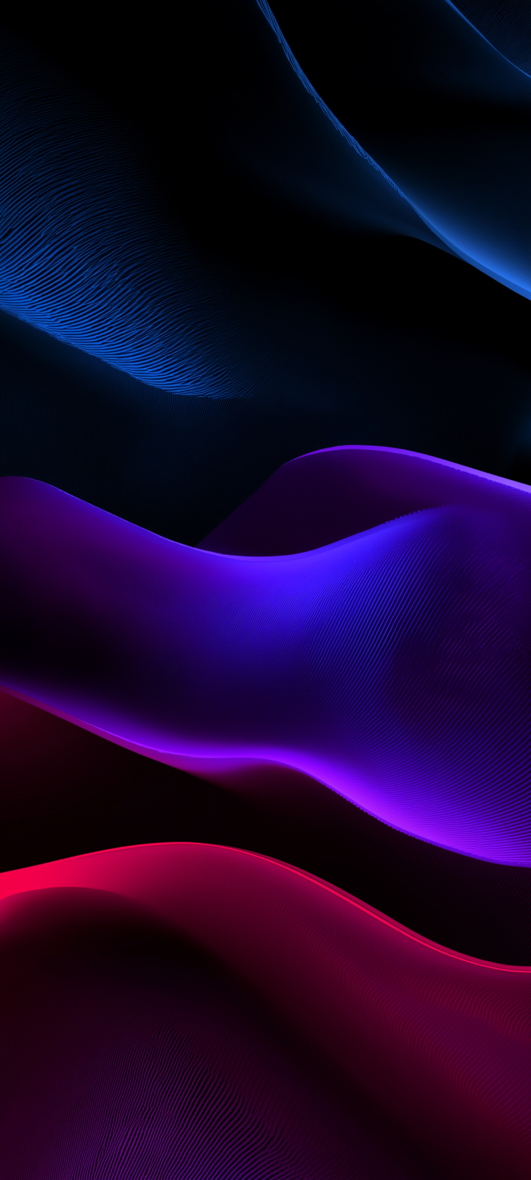 3D Colorful Mesh Mobile Background