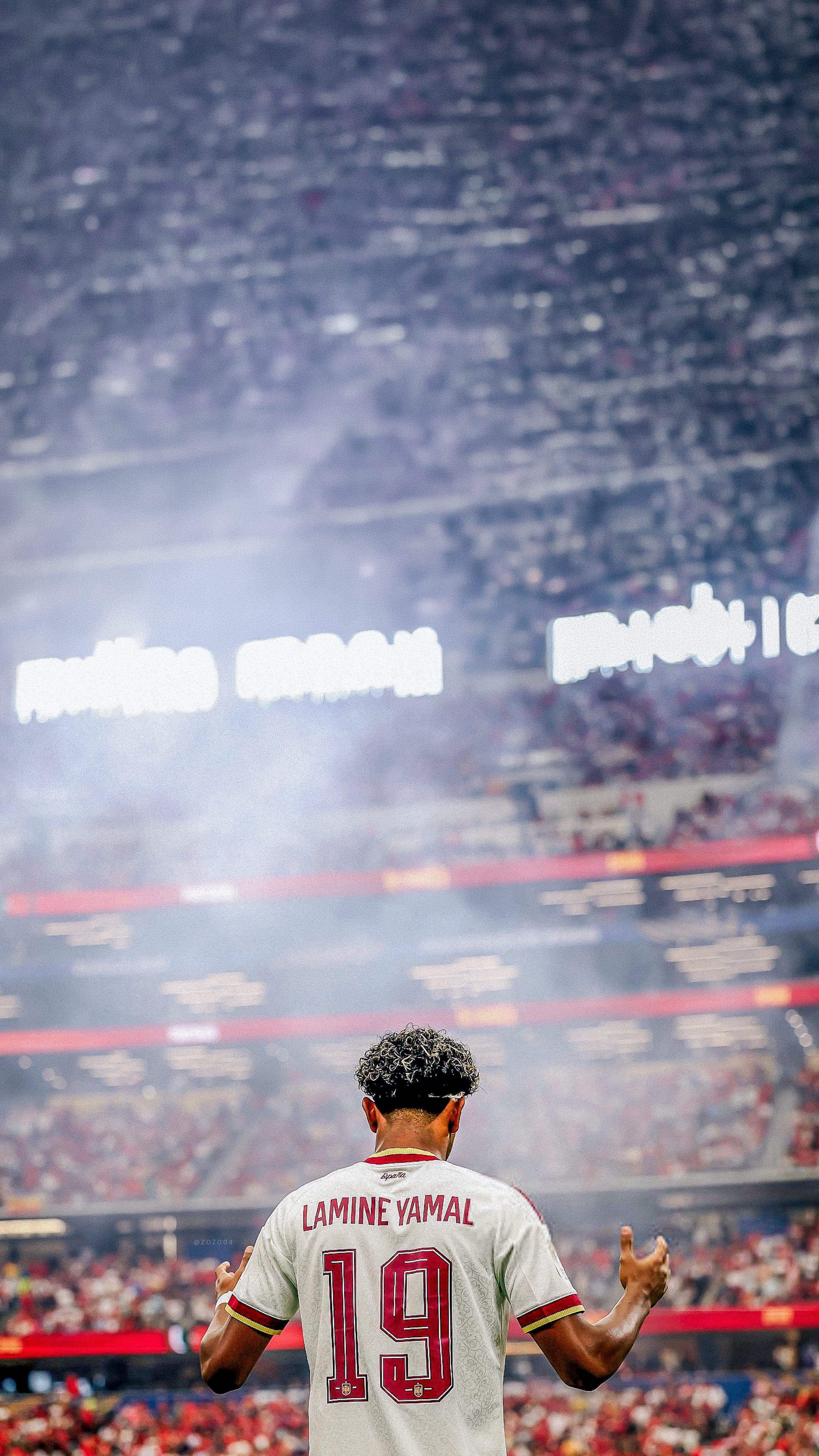 Lamine Yamal Spain Celebration FIFA World Cup 2026 Phone Wallpaper 4K